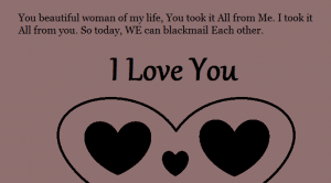 Short I Love You Messages for my Wife