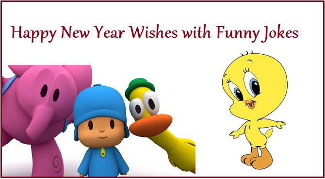 Happy New Year Wishes With Funny Jokes Nywq