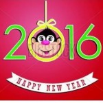 Happy Chinese new year 2016 in Chinese