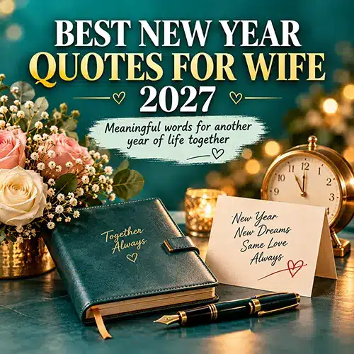 Best New Year Quotes for Wife 2027