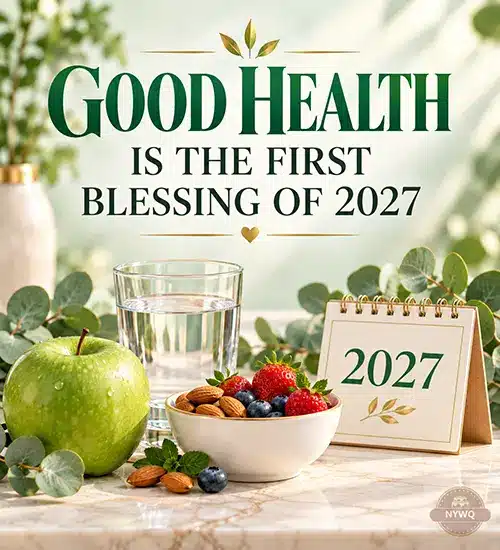 Best New Year Wishes for Good Health