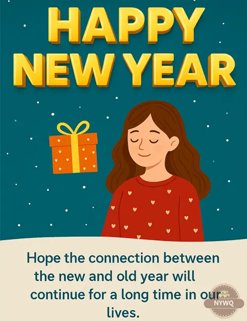 Happy New Year Messages for Sister