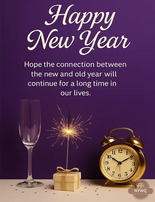 Happy New Year Wishes for Sister