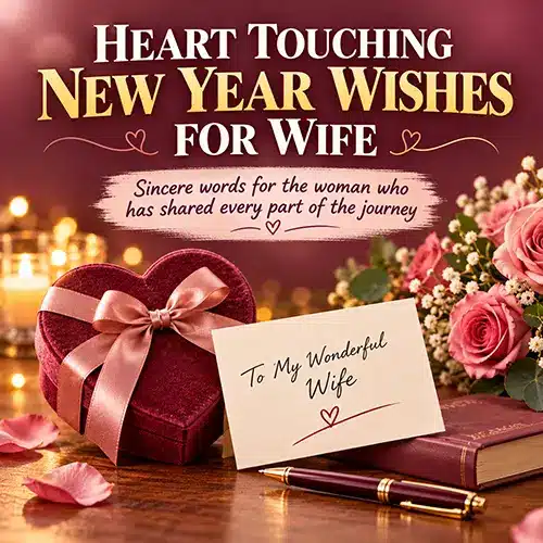 Heart Touching New Year Wishes for Wife
