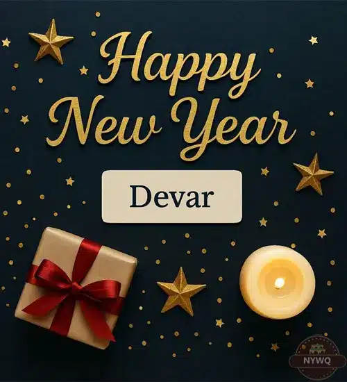 Lovely New Year Wishes for Devar