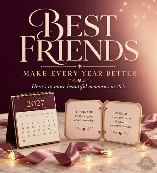 New Year Quotes for Best Friend