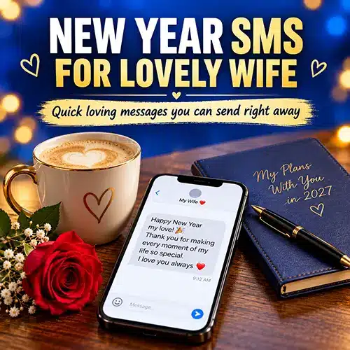 New Year SMS for Lovely Wife