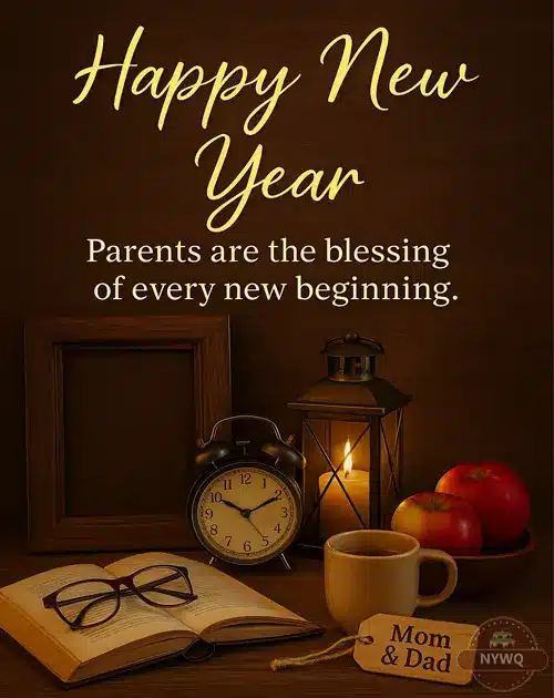 New Year Wishes for Parents