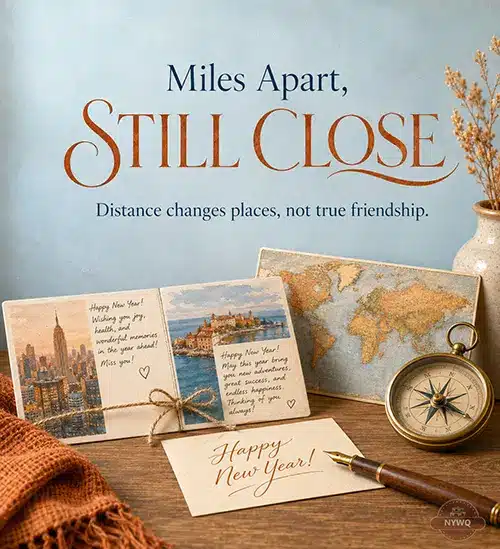 New Year Wishes for a Long-Distance Best Friend