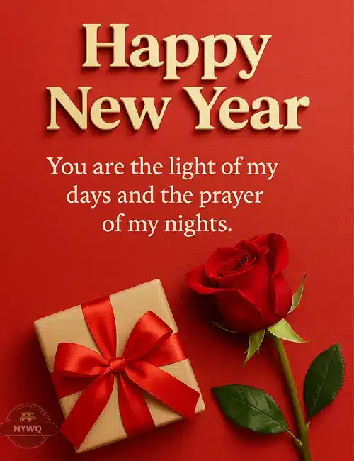 Romantic New Year Wishes for Life Partner