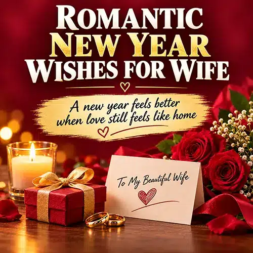 Romantic New Year Wishes for Wife