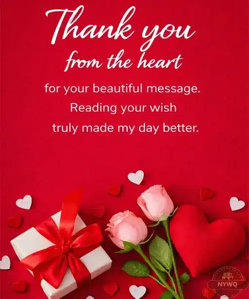 Thank You Replies for New Year Wishes