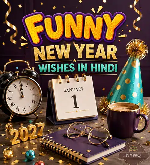 Funny New Year Wishes in Hindi 2027