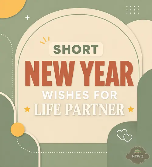 Short New Year Wishes for Life Partner