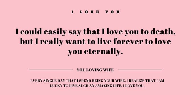 I Love You Quotes for Husband