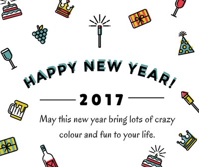 Happy New Year Wallpaper 2017