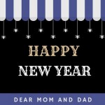 Happy New Year eCard for Mom and Dad