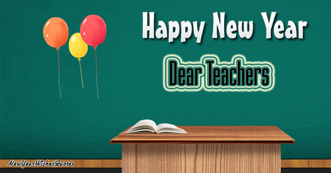 new year messages for teacher