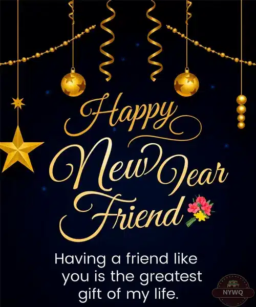 Advance New Year Wishes for Friends & Beties