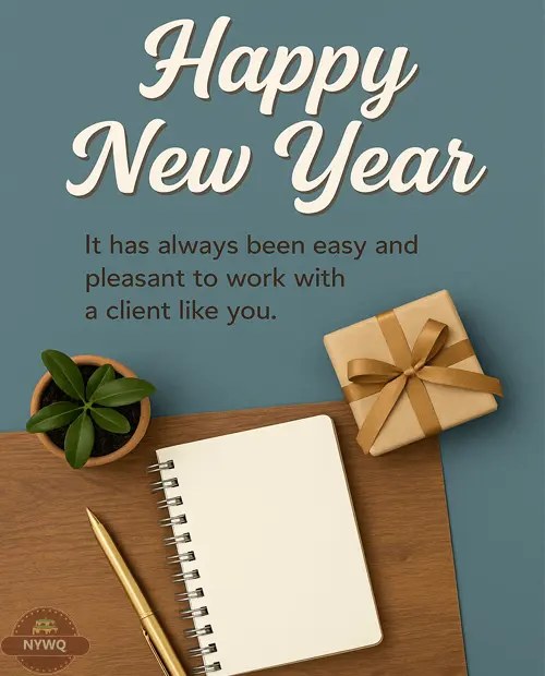 Formal New Year Wishes for Clients