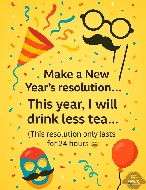 Funny New Year Wishes for Family