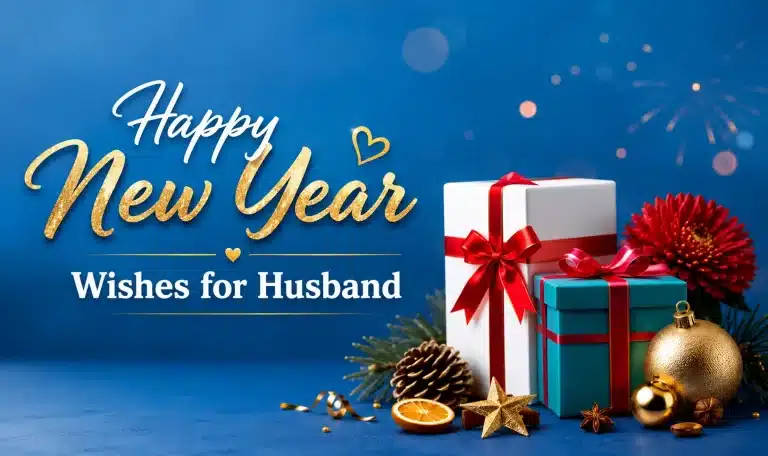 Happy New Year Wishes for Husband