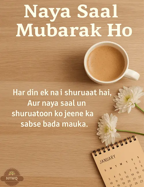 Love New Year Wishes in Hindi