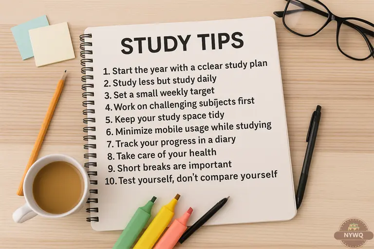 New Year Study Tips for Students