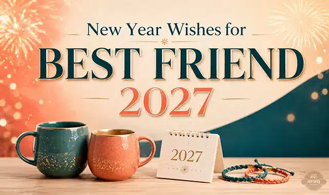 New Year Wishes for Best Friend