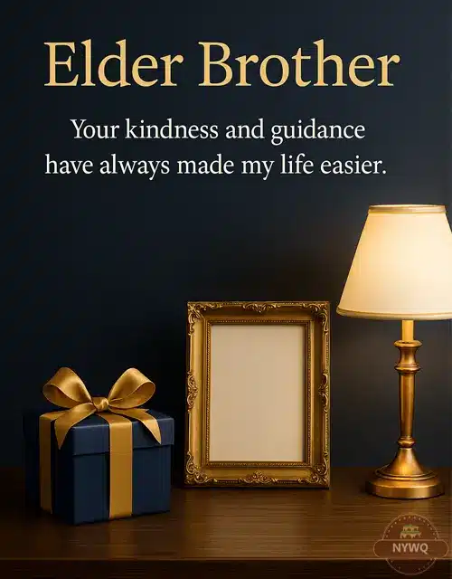 New Year Wishes for Elder Brother