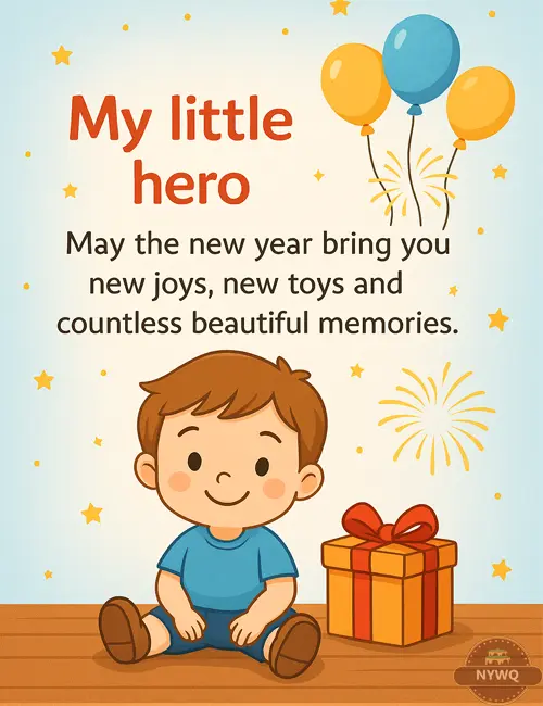 New Year Wishes for Little Nephew