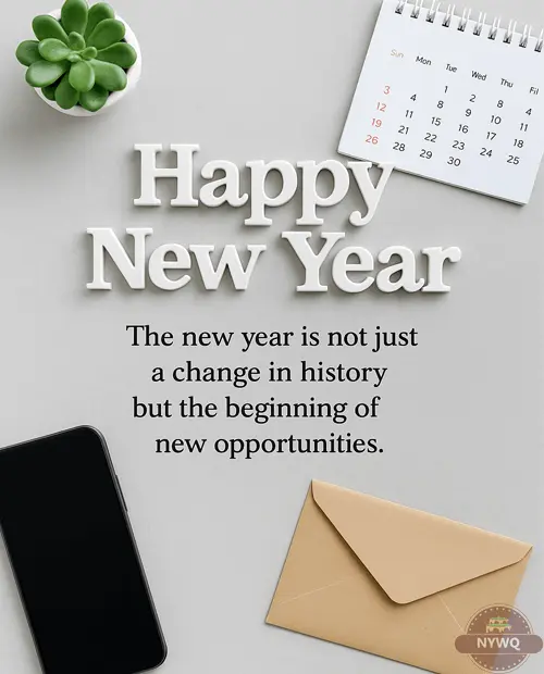 Professional New Year Email Messages