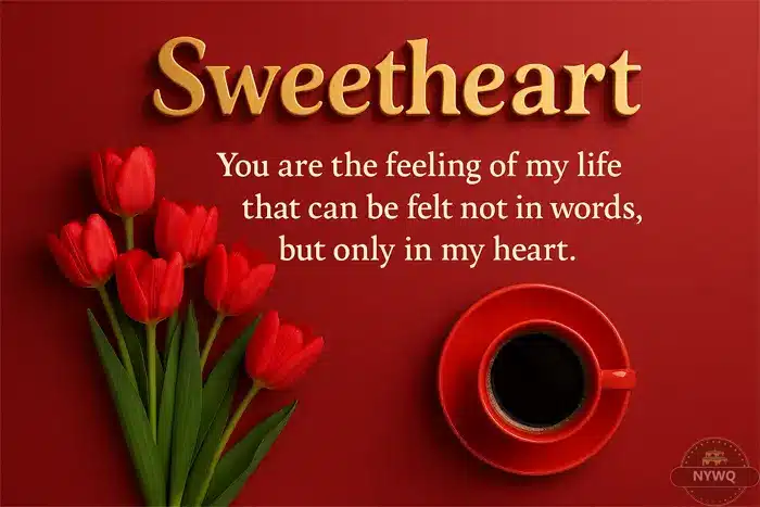 Romantic Love Messages for Sweetheart