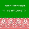 Happy New Year Sms for Lover