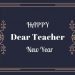 New Year Wishes for Teacher
