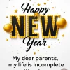 Short and Sweet New Year Wishes for Parents