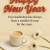 Formal New Year Wishes for Boss & Clients