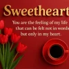Romantic Love Messages for Sweetheart